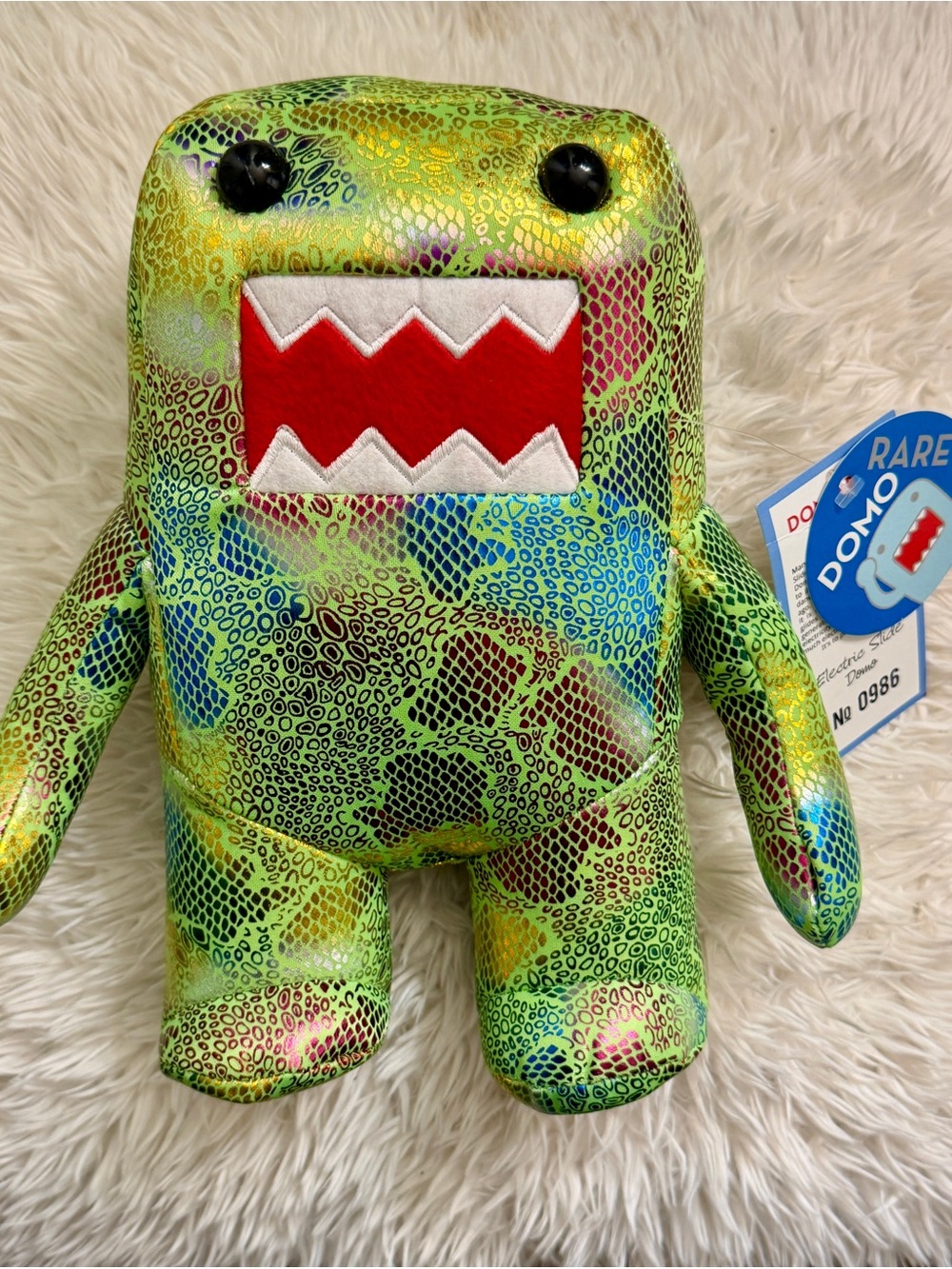 Electric Slide Domo 2013 Exclusive Comic Plush Rare With Tags